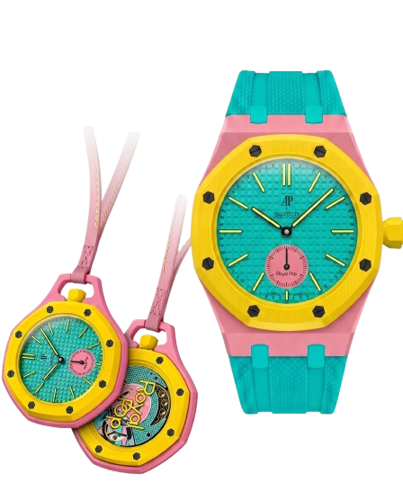 Montre Royal Pop + Bracelet Silicone Pop Hop